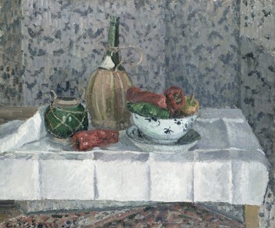 Stillleben mit Paprika, 1899 von Camille Jacob Pissarro